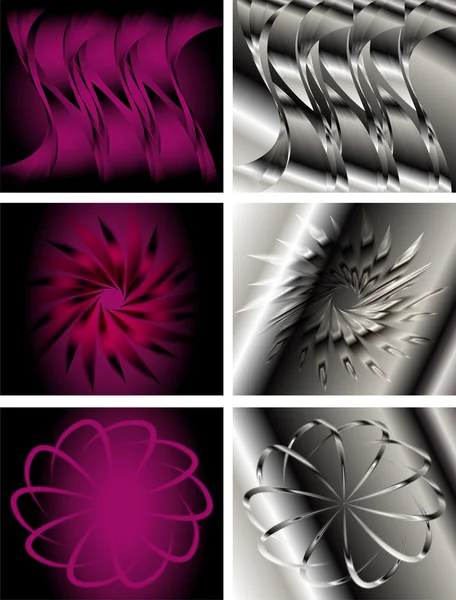 Abstract backgrounds collection  — Archivo Imágenes Vectoriales